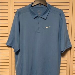 Nike Dri-Fit Men's Blue Polo Shirt